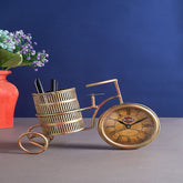 Cycle Clock with Pen Holder