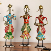 Lady Musician Set of 3