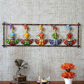 Rajasthani 5 Man Antique Musicians Frame