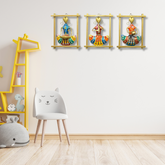 Rajasthani Lady Musicians Frame Set of 3