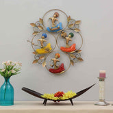 4 Antique Musicians Wall Decor