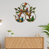 3 Antique Musicians Wall Decor