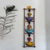 3 Musician Lady in Frame Wall Art