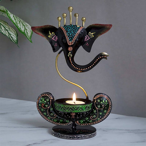 Ganesha Tea Light Candle Holder