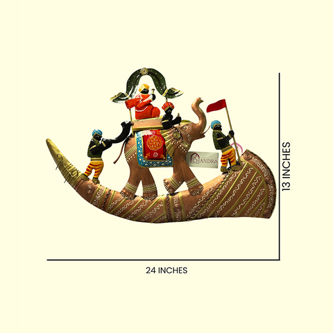 Rajasthani Shehnai Wall Art
