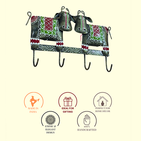 Cow Key Holder Wall Art