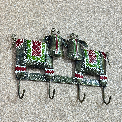 Cow Key Holder Wall Art