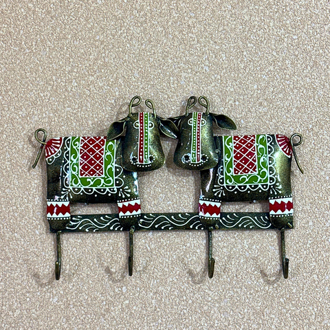 Cow Key Holder Wall Art